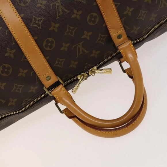 LOUIS VUITTON Monogram Keepall 55 Boston Bag - Picture 9 of 15